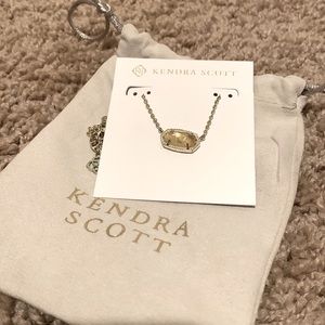 Kendra Scott Elle Pendant- Yellow